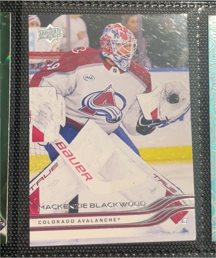 2025-26 Upper Deck #39 Mackenzie Blackwood — front