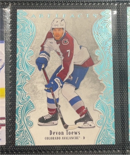 2025-26 Upper Deck Artifacts #89 Devon Toews — front