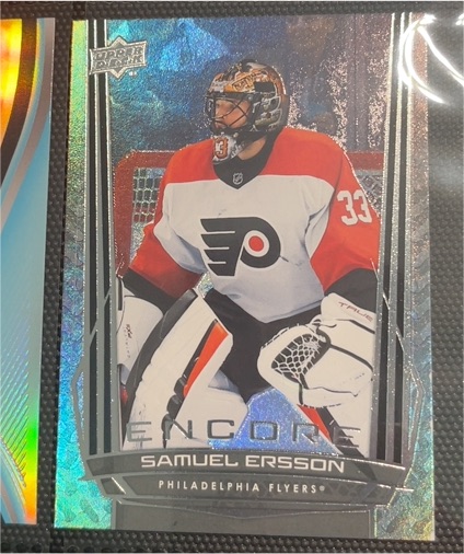 2025-26 Upper Deck Series 1 Encore #E-71 Samuel Ersson — front