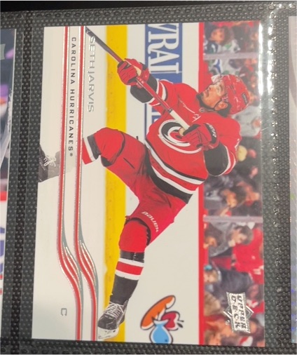 2025-26 Upper Deck #30 Seth Jarvis — front