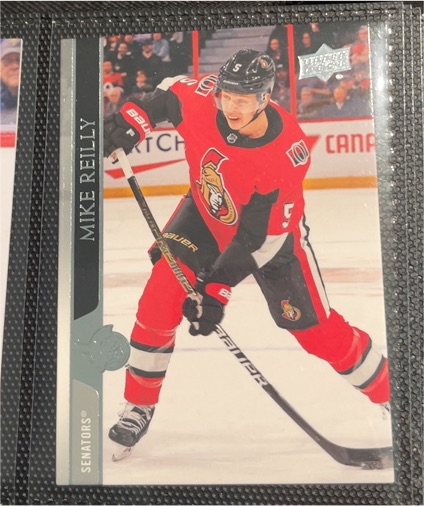2020-21 Upper Deck #130 Mike Reilly Ottawa Senators — front