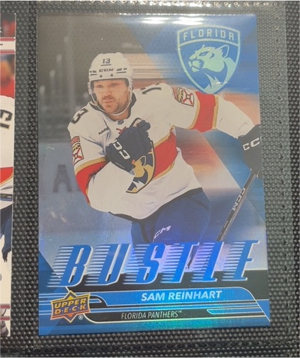 2025-26 Upper Deck #B-17 Sam Reinhart Bustle — front