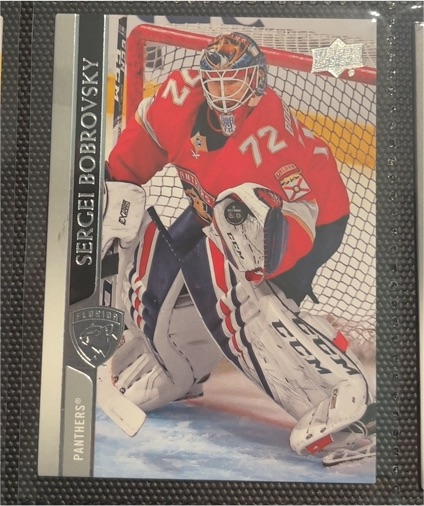 2020-21 Upper Deck Series 1 #79 Sergei Bobrovsky — front