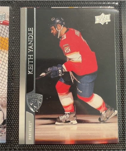2020-21 Upper Deck #81 Keith Yandle Florida Panthers — front
