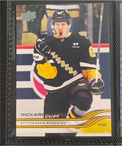 2025-26 Upper Deck #135 Rickard Rakell Pittsburgh Penguins — front