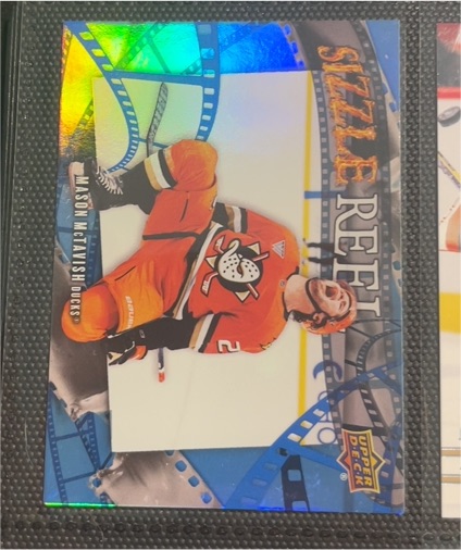 2025-26 Upper Deck #SR-30 Mason McTavish Sizzle Reel — front