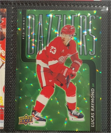 2025-26 Upper Deck Series 1 Dazzlers #DZ-30 Lucas Raymond — front