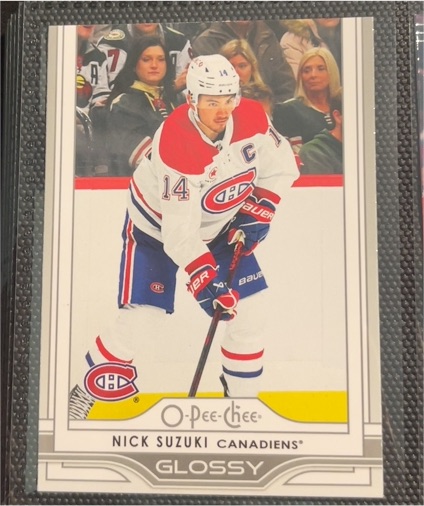 2025-26 Upper Deck O-Pee-Chee Glossy #OG-13 Nick Suzuki — front