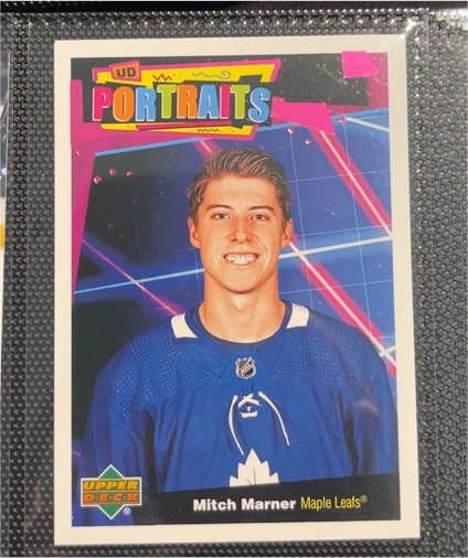 2020-21 Upper Deck UD Portraits #P-33 Mitch Marner — front