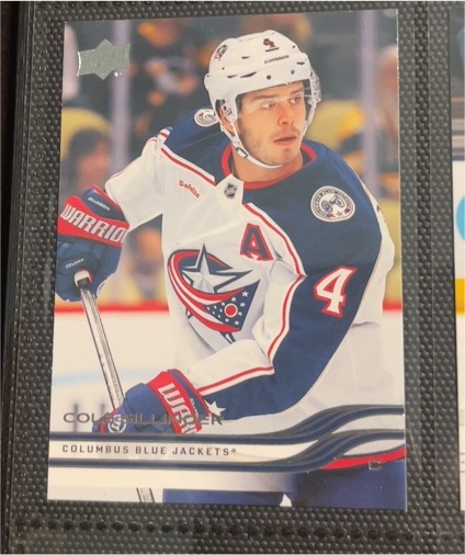 2025-26 Upper Deck Series 1 #47 Cole Sillinger — front