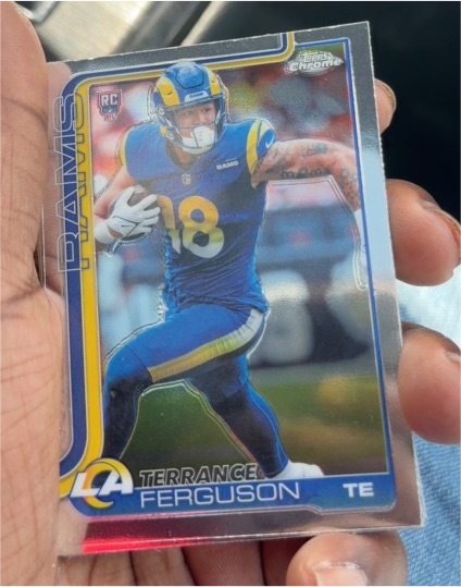 2025 Topps Chrome #335 Terrance Ferguson — front