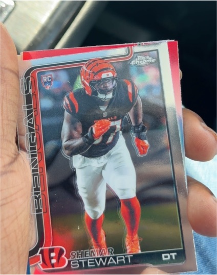 2025 Topps Chrome #363 Shemar Stewart — front