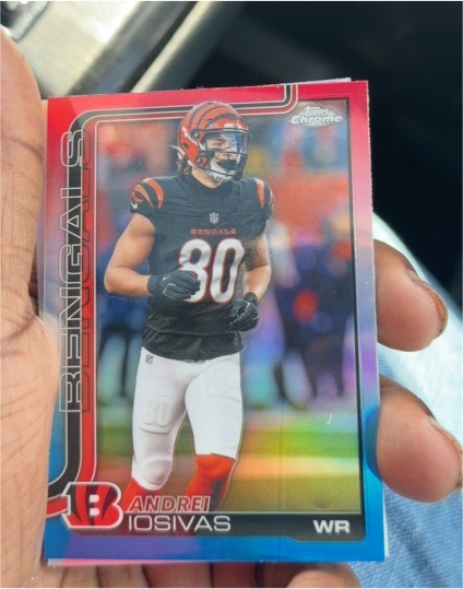 2025 Topps Chrome #60 Andrei Iosivas — front