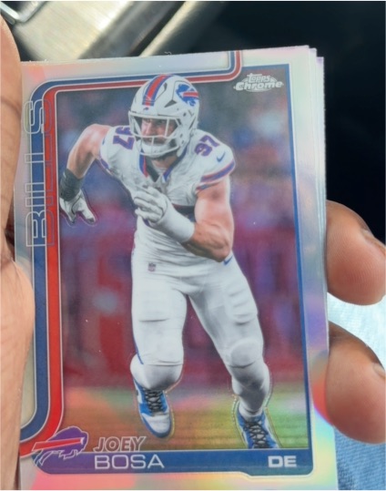 2025 Topps Chrome #36 Joey Bosa — front