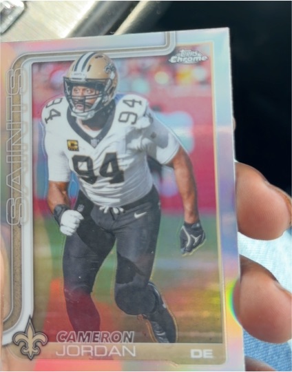 2025 Topps Chrome #221 Cameron Jordan — front