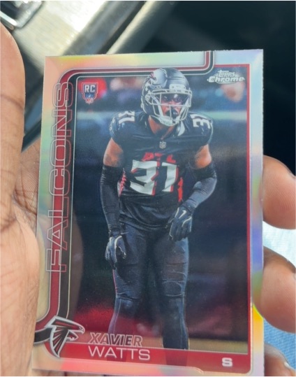 2025 Topps Chrome #393 Xavier Watts — front