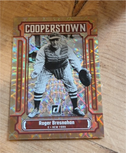 2023 Panini Donruss Cooperstown #CT4 Roger Bresnahan — front
