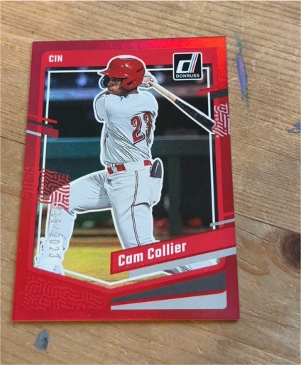 2023 Donruss #127 Cam Collier — front