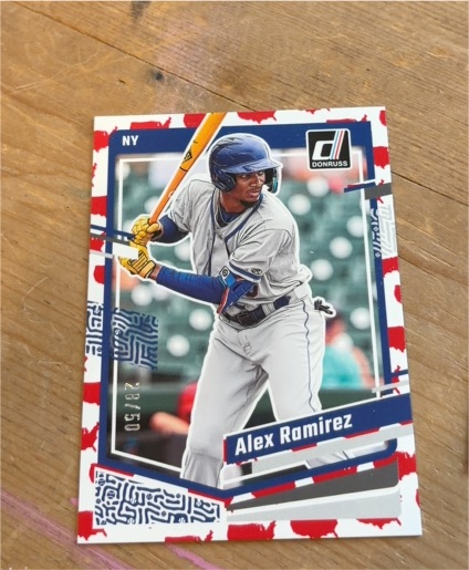 2023 Donruss #138 Alex Ramirez — front
