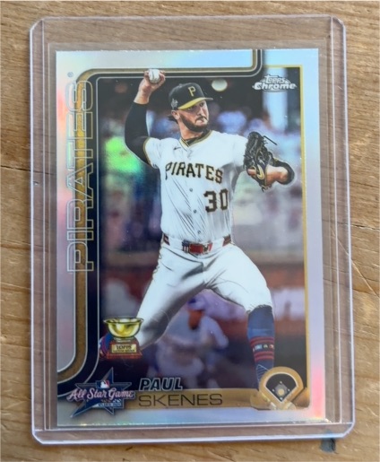 2025 Topps Chrome Update #ASGC-44 Paul Skenes — front