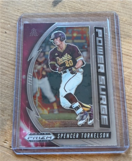 2020 Panini Prizm Draft Picks #PDP165 Spencer Torkelson Power Surge — front