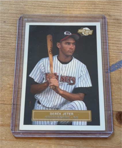 1992-93 Fleer Excel #210 Derek Jeter — front