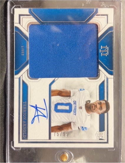 2024 Panini National Treasures #185 Terrion Arnold — front