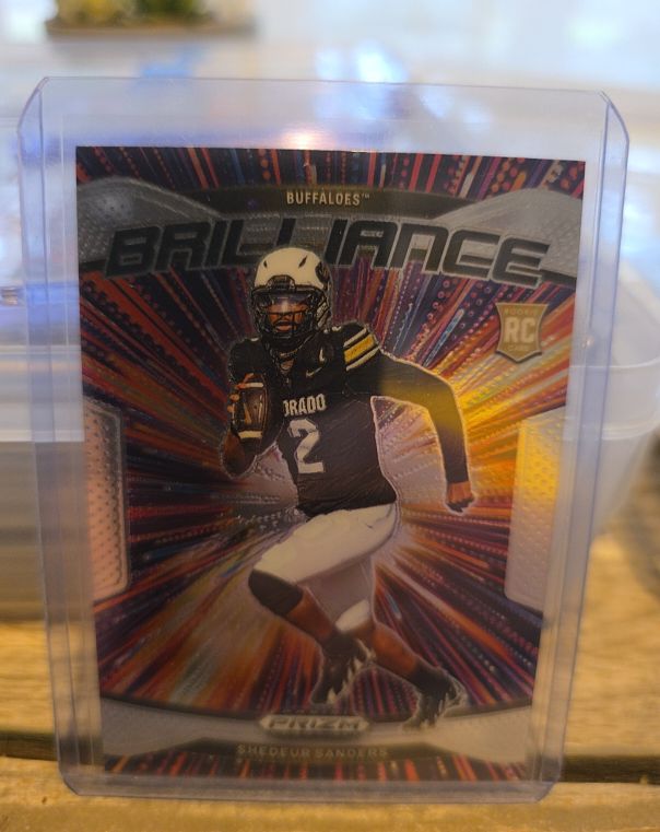 2025 Panini Prizm Draft Picks Brilliance #18 Shedeur Sanders — front