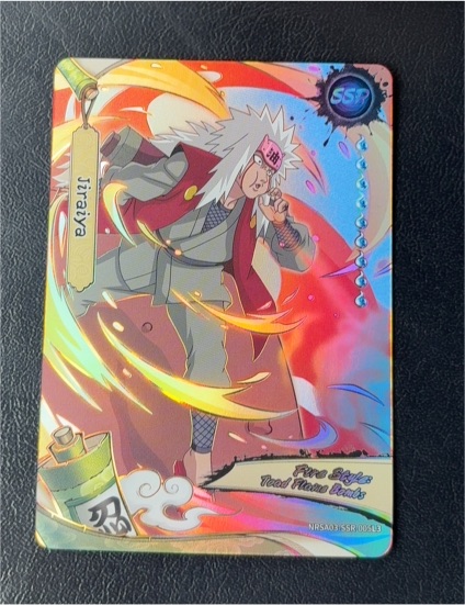 2026 Kayou Naruto #NRSA03-SSR-005L3 Jiraiya — front