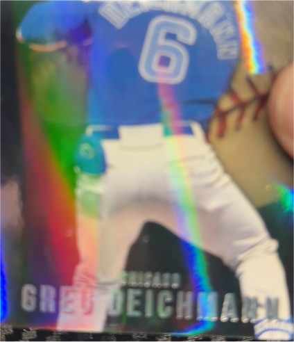 2022 Panini Capstone #28 Greg Deichmann Rookie Cubs — front