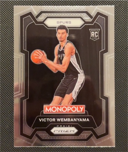 2023-24 Panini Prizm Monopoly #81 Victor Wembanyama — front