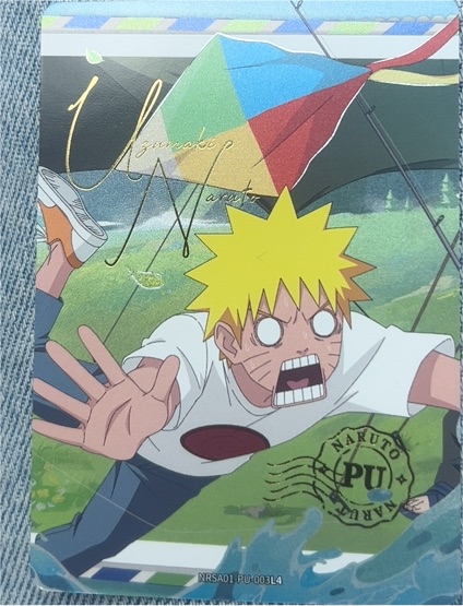Naruto Kayou NRSA01-PU-003L4 Naruto Uzumaki Heavens Scroll — front