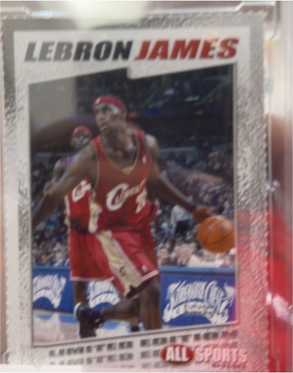 2003 All Sports Magazine #10 LeBron James — front