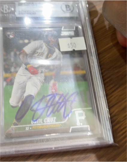 2022 Topps Now #377A Oneil Cruz — front