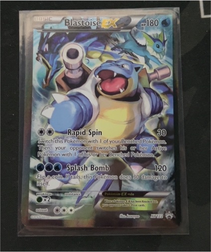 2016 Pokémon XY #XY122 Blastoise EX — front