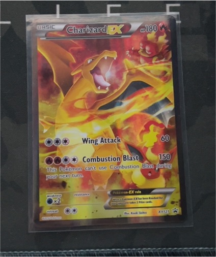 2016 Pokémon XY Promo #XY121 Charizard EX — front