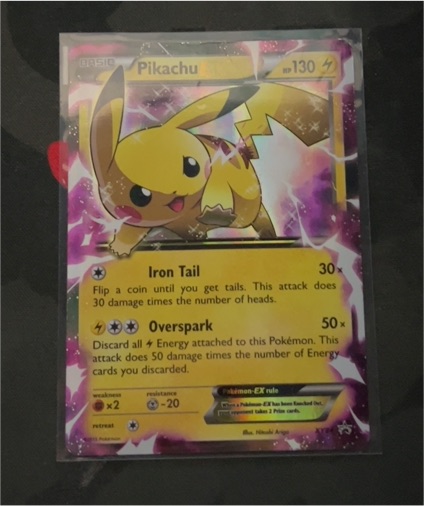2015 Pokémon XY #XY84 Pikachu EX — front