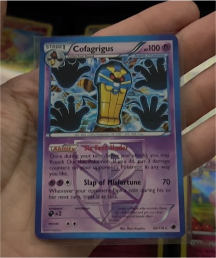 2013 Pokémon Plasma Freeze #56 Cofagrigus — front
