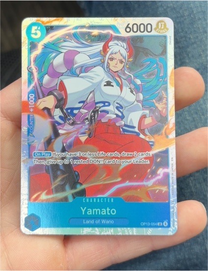 One Piece Card Game OP13-054 Yamato — front