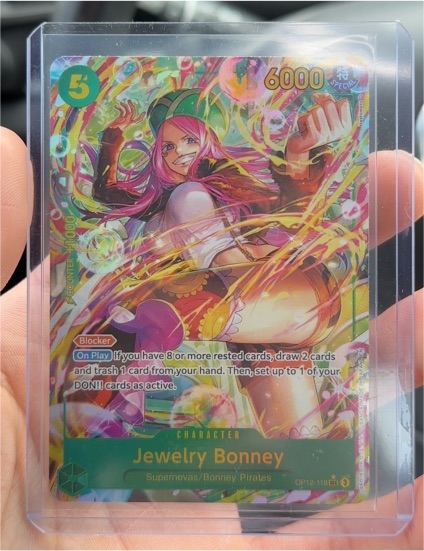 One Piece TCG 2025 OP12-118 Jewelry Bonney — front
