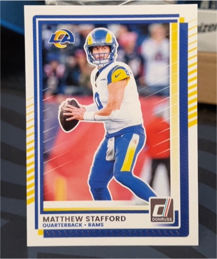 2025 Panini Donruss #296 Matthew Stafford — front
