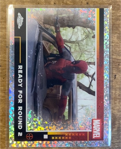 2025 Topps Chrome Deadpool #75 Ready For Round 2 — front