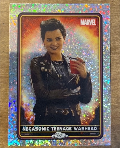 2025 Topps Chrome Deadpool #26 Negasonic Teenage Warhead — front