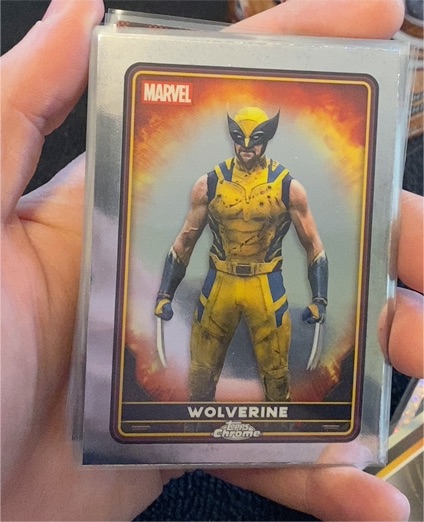 2025 Topps Chrome Deadpool & Wolverine #30 Wolverine — front