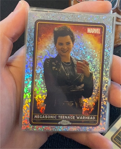 2025 Topps Chrome Deadpool #26 Negasonic Teenage Warhead — front
