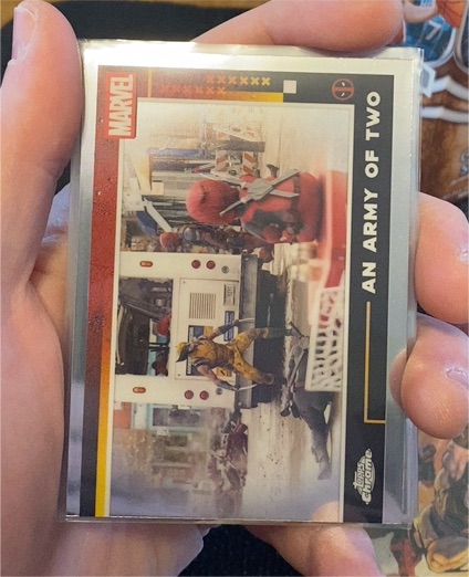 2025 Topps Chrome Deadpool & Wolverine #97 An Army of Two — front