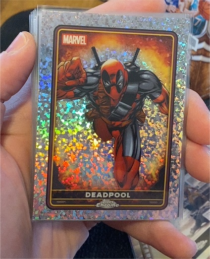 2025 Topps Chrome #1 Deadpool — front