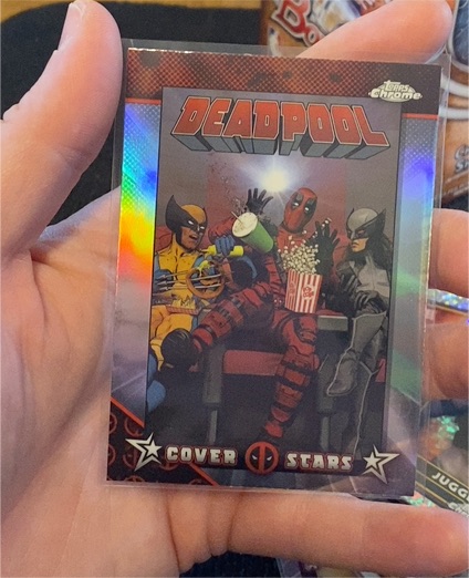 2025 Topps Chrome Deadpool #CS-21 Cover Stars — front