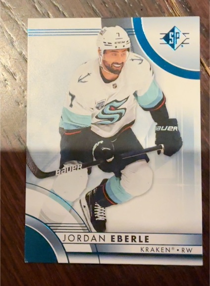 2023-24 SP Authentic #72 Jordan Eberle — front