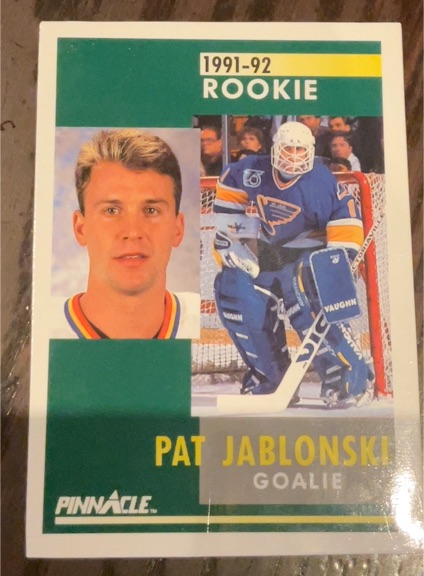 1991-92 Pinnacle #331 Pat Jablonski — front